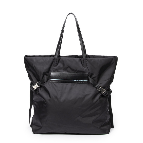 Prada Large Belted Logo Tote - Picture 1 of 8